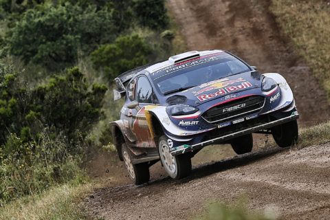 Rajd Sardynii: Ogier narzuca wybitne tempo. Ford znów na szczycie