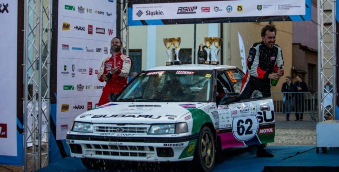Rajd Śląska: Robert Luty pewnie wygrywa rundę MOTUL HRSMP