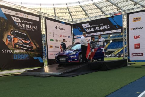 Rajd Śląska: Kasperczyk potwierdza aspiracje na testowym