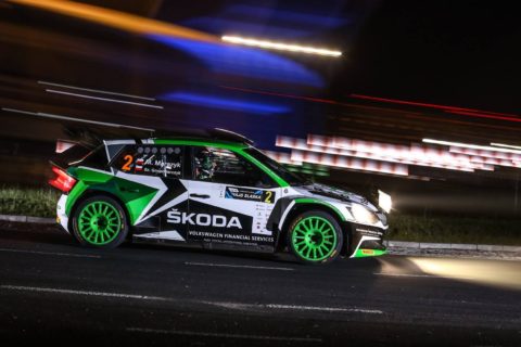 Rajd Śląska: Marczyk najlepszy po miejskich odcinkach