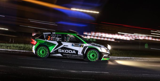 Rajd Śląska: Marczyk najlepszy po miejskich odcinkach