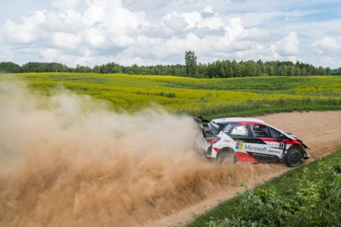 Rajd Estonii: Ott Tänak prowadzi po sobocie