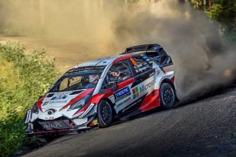Rajd Finlandii: Tänak znów na czele. Østberg musi uważać