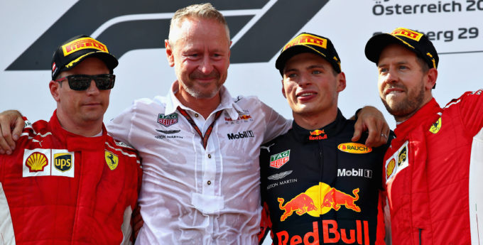 F1, Red Bull Ring: Pierwsze domowe zwycięstwo RBR. Vettel z piekła do nieba