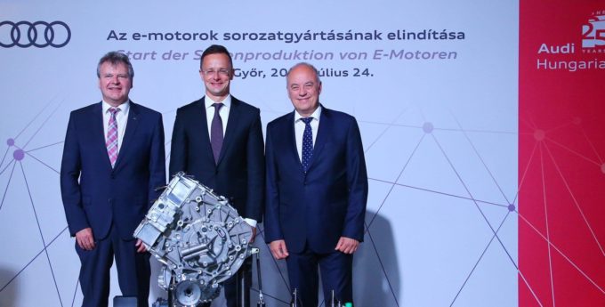 Audi rozpoczyna produkcję silników elektrycznych na Węgrzech