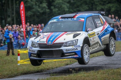 Rajd Barum: Kopecky dopadł Łukjaniuka, a Sordo Griazina