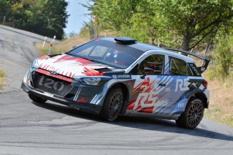 Rajd Barum: Dani Sordo z marszu szybki w R5
