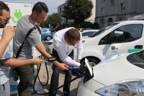 ENEA zainstalowała stacje ładowania EV w Szczecinie