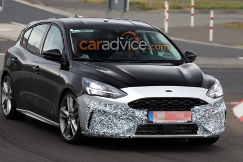 Ford Focus ST 2019 przejmie silnik z RS-a? Tak wynika ze zdjęć szpiegowskich