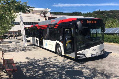 Solaris dostarczył autobusy elektryczne do Kristiansand