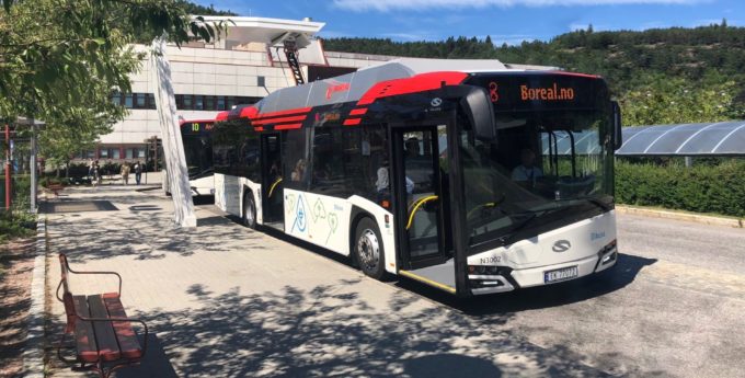 Solaris dostarczył autobusy elektryczne do Kristiansand