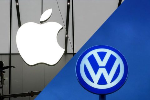 Apple nawiązuje współpracę z VW. Czy Tesla ma się czego obawiać ?