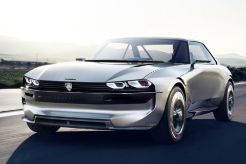 Peugeot e-Legend. Elektryczne coupe w stylu retro