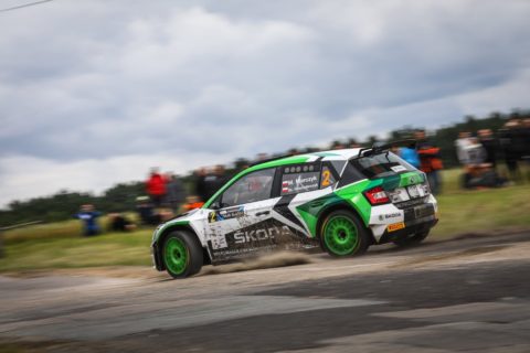 Rally Elektrenai: Marczyk i Gospodarczyk zawładnęli superoesem w Elektrenai
