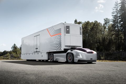 Volvo Trucks zaprezentowało prototyp elektrycznej, autonomicznej ciężarówki