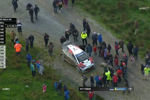 Rajd Wielkiej Brytanii: Dramat Tanaka, Estónczyk nie ukończy rywalizacji