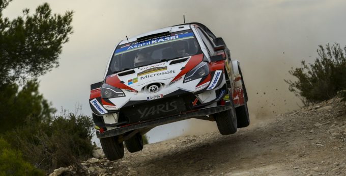 Rajd Katalonii: Tanak we własnej lidze w deszczowej Hiszpanii