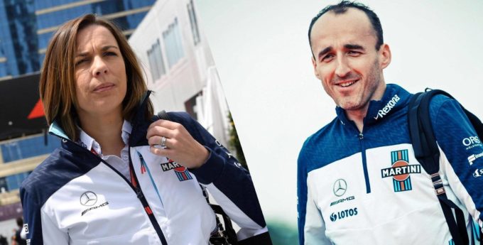 F1: W co pogrywa Claire Williams? Kubica niewzruszony pochlebstwami szefowej