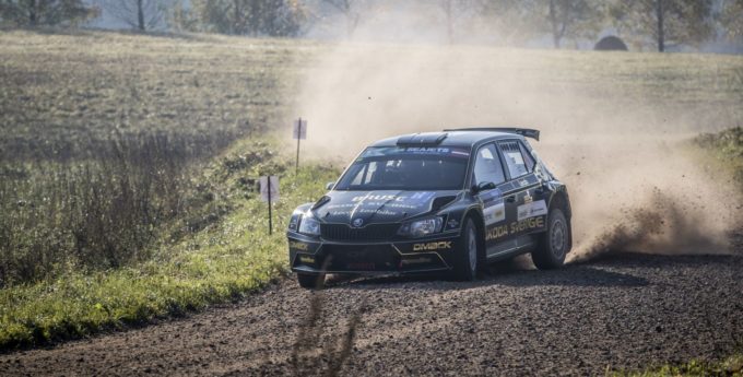 Rajd Lipawy: Brynildsen kończy jazdę. Ahlin z pierwszą wygraną