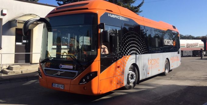 Volvo dostarczyło do Krosna 11 autobusów hybrydowych