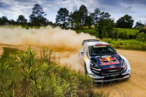 Rajd Australii: Evans znów walczył z Tanakiem na torze