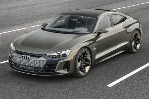 Audi e-tron GT. Ma wnętrze z sieci rybackich