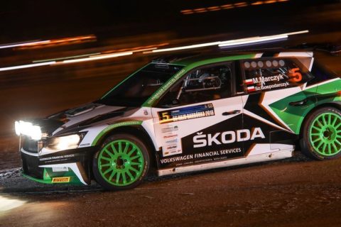 Rajd Barbórka: Marczyk dyktuje tempo na Bemowie