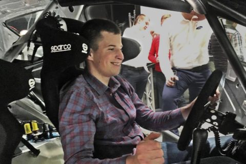 Tomasz Zbroja chce wystartować w JWRC 2019. Krakowianin zachwycony Fiestą R2T