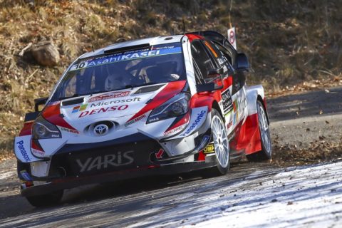 Rajd Monte Carlo: Komedia pomyłek o poranku. Tanak najlepszy