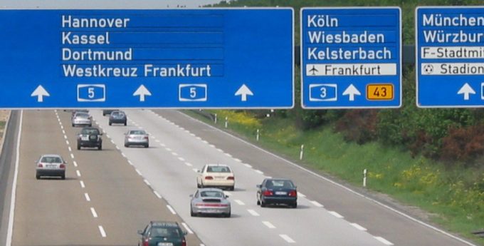 autobahn autostrada niemcy