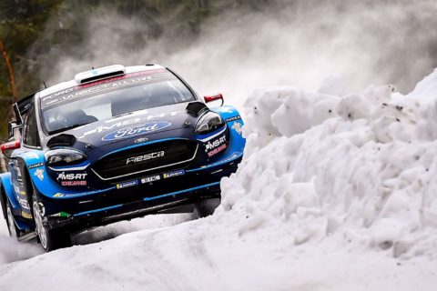 Rajd Szwecji: Ogier odpada z rywalizacji. Suninen nowym liderem rajdu
