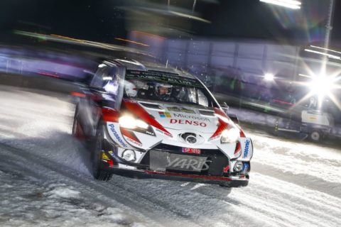Rajd Szwecji: Arena Karlstad dla Tanaka. Estończyk klasą sam dla siebie