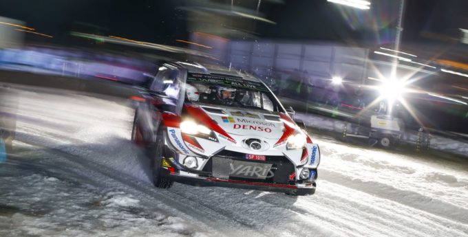 Rajd Szwecji: Arena Karlstad dla Tanaka. Estończyk klasą sam dla siebie