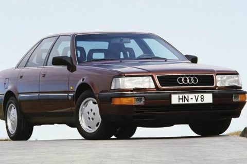 V8 Quattro z 1989 roku było pierwszym nowoczesnym Audi