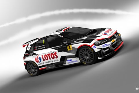 Kajetan Kajetanowicz w Volkswagenie Polo R5 w pełnym sezonie WRC 2