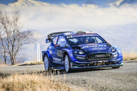 WRC: Powrót z Meksyku także problemowy. M-Sport Ford miał trudniej przed Korsyką