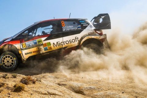 Rajd Meksyku: Tanak zaatakował przed Power Stage. Ogier jest już w ogródku