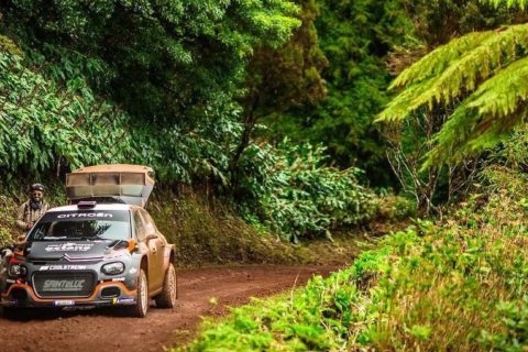 ERC: Łukjaniukowi wystarczyły 3 przejazdy treningowe, żeby urwać koło C3 R5