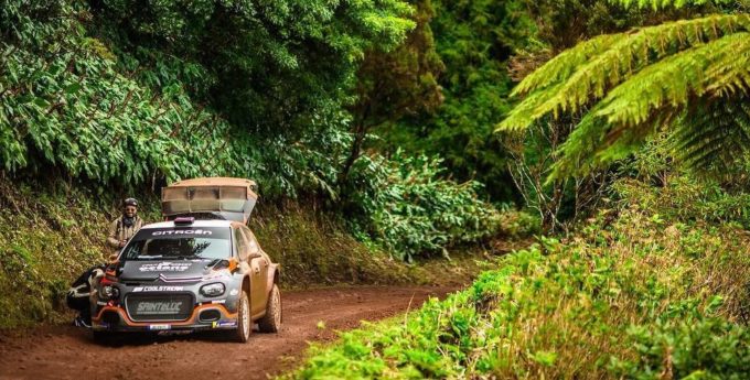 ERC: Łukjaniukowi wystarczyły 3 przejazdy treningowe, żeby urwać koło C3 R5