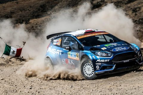 Rajd Meksyku: Pieniążek szósty w RC2 na półmetku rajdu