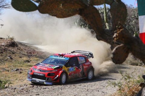 Rajd Meksyku: Ogier dyktuje tempo i zbliża się do lidera rajdu