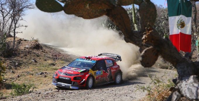Rajd Meksyku: Ogier dyktuje tempo i zbliża się do lidera rajdu