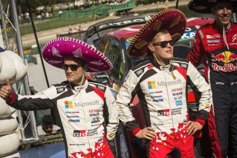 WRC: Tanak miał kapcia na Power Stage. Nie był pewien czy utrzyma za sobą Evansa