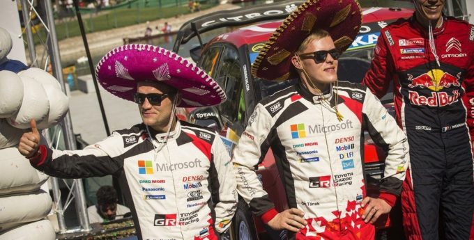 WRC: Tanak miał kapcia na Power Stage. Nie był pewien czy utrzyma za sobą Evansa