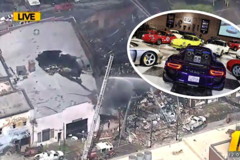 Wybuch gazu zniszczył najcenniejszą kolekcję Porsche na świecie