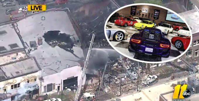 Wybuch gazu zniszczył najcenniejszą kolekcję Porsche na świecie
