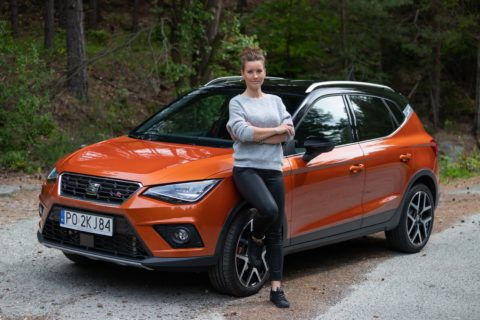 Testujemy SEAT-a Aronę wspólnie z Magdaleną Misiarz na Dolnym Śląsku