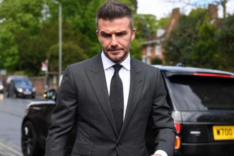 David Beckham stracił prawo jazdy