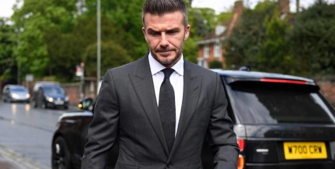 David Beckham stracił prawo jazdy