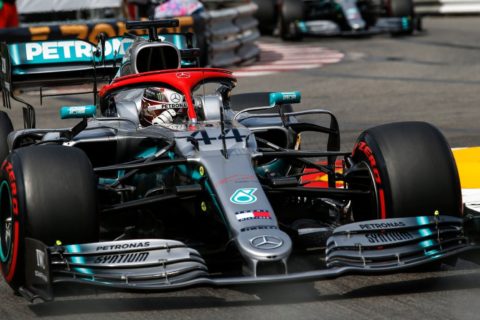 F1, Grand Prix Monako: Hamilton potwierdza swoją klasę. Kubicy wyścig zrujnował Giovinazzi